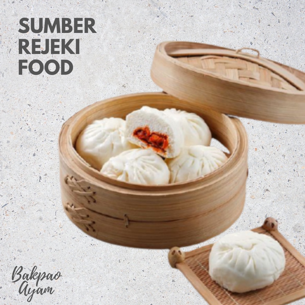 

PAO AYAM ISI 50 PCS BAKPAO CHASIO AYAM DIMSUM FROZEN HALAL - SUMBERREJEKIFOOD