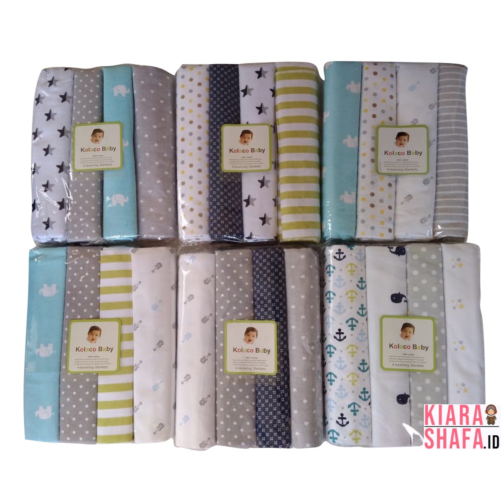 Bedongan Bayi 4 Pcs Carter Just To You Baby Of Mine 4 in 1 Motif Random