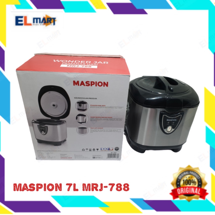 Maspion Wonder Magic Jar MRJ 788 - MRJ788 7L penghangat nasi Maspion MRJ788 Magic jar