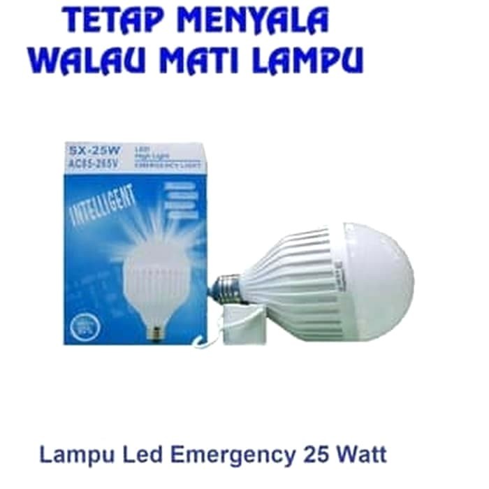 COD BOHLAM LAMPU EMERGENCY LED SX-25 WATT//BOHLAM AJAIB SENTUH NYALA//BOHLAM CERDAS SX-25 WATT//LAMPU DARURAT