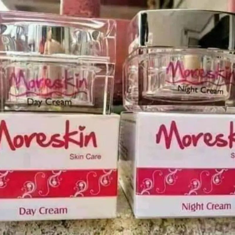 Cream pemutih wajah - Cream wajah bpom - Cream wajah glowing bpom - Moreskin Cream siang malam