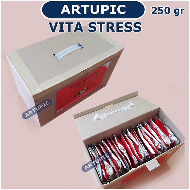 Vita Stress 250 gram Vitamin Elektrolit Multivitamin Ayam mencegah stress ayam unggas tumbuh bulu