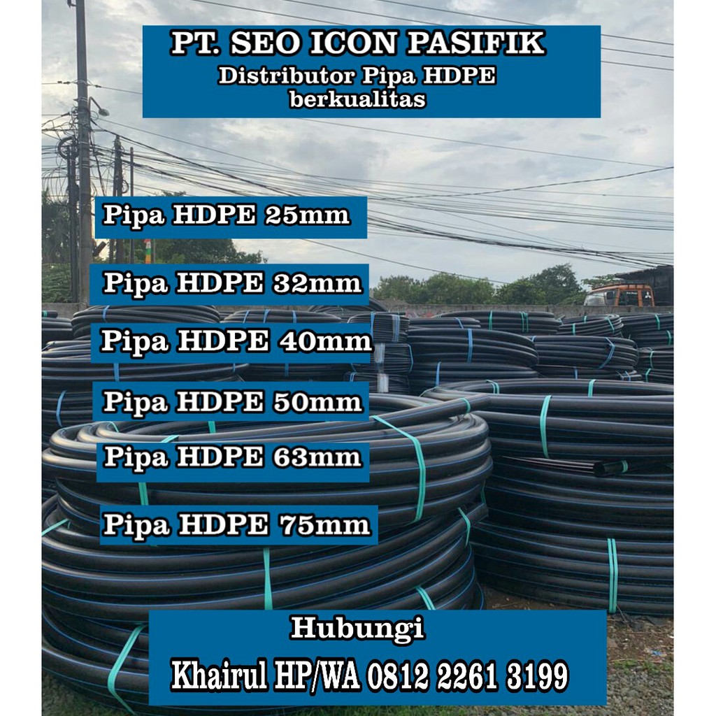 Jual Jual Pipa HDPE Berkualitas - Pipa HDPE Murah Di Jakarta - Pipa