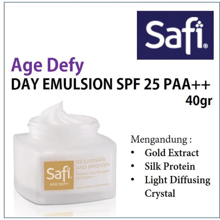 ★ BB ★ SAFI Age Defy Radiant Day Emulsion SPF 25 PA++ 40 gr