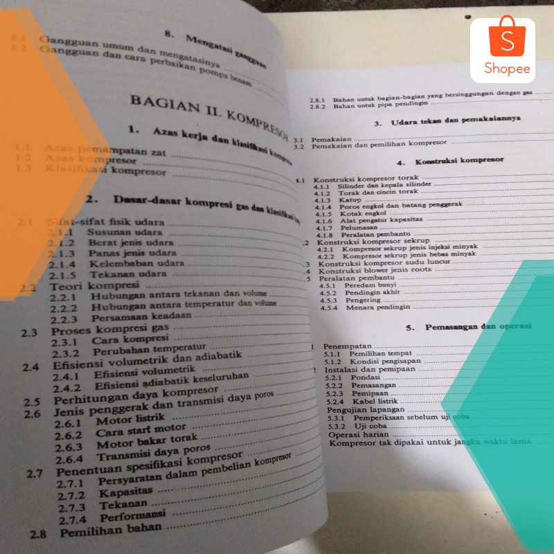 Buku Murah Pompa Kompresor Pemilihan Pemakaian Dan Pemeliharaan Shopee Indonesia
