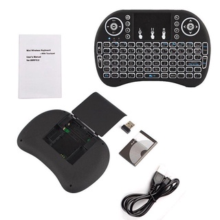 Mini Keyboard Wireless i8 Touchpad Air Mouse for pc smart tv box