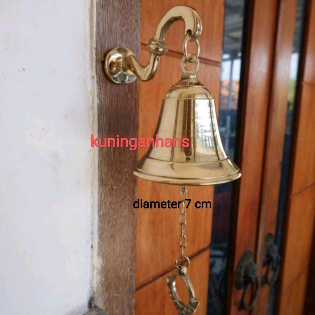 lonceng pintu / lonceng rumah / lonceng pintu rumah / lonceng kuningan
