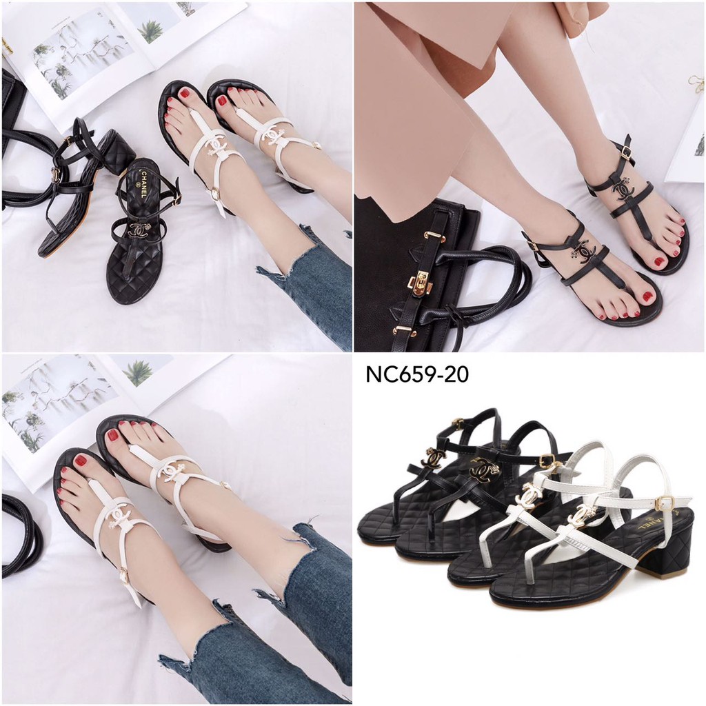 Chanel Lady's Oasis Sandals W3177