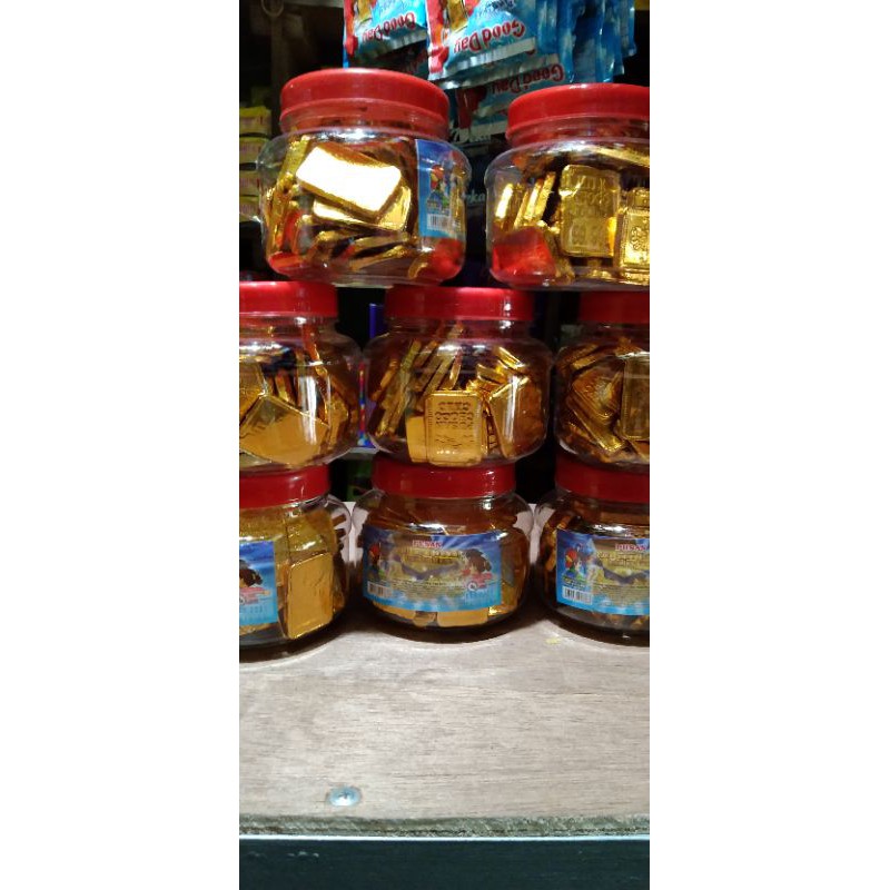 

Coklat bentuk emas