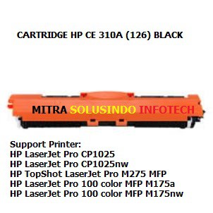 TERMURAH Toner Cartridge Compatible CE310 CE311A CE312A CE313A CP1025  CM175nw