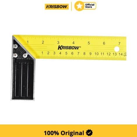 

Big Sale krisbow 15 cm penggaris siku Big Sale