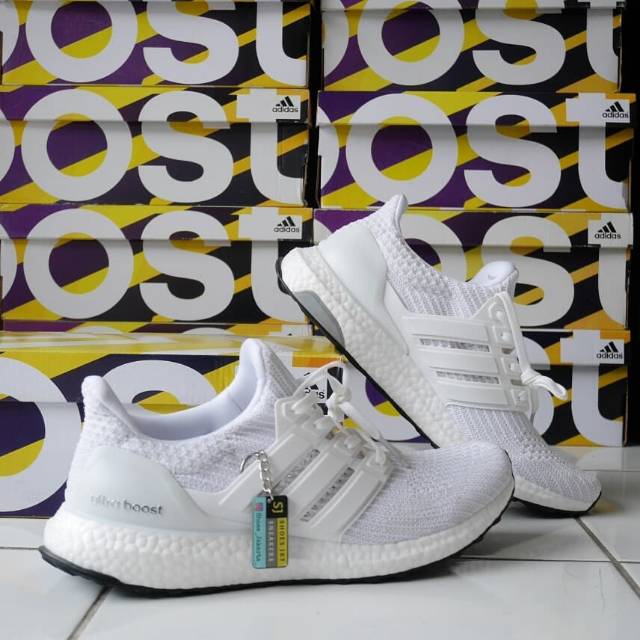 ADIDAS ULTRABOOST 4.0 FULL WHITE REAL BOOST