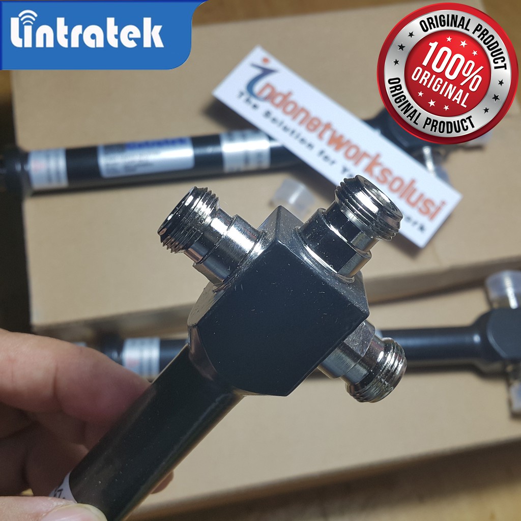 Spliter Splitter Divider Pembagi 3 Way Cabang 3 dari Repeater ke antena indoor Jamur Omni LINTRATEK