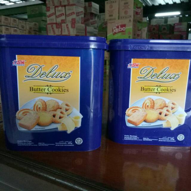 Jual Delux butter cookies asw murah Shopee Indonesia