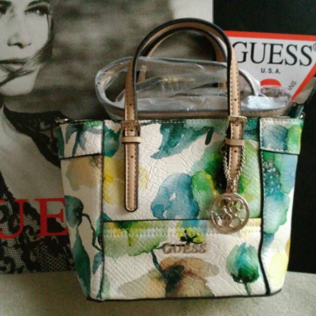 Tas guess ori mini green flower