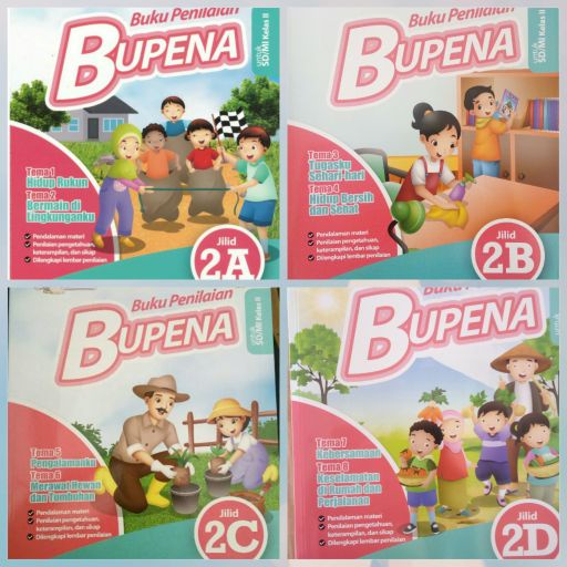 

❤BISA COD❤ Bupena K13N SD kls 2 kurikulum 2013 revisi