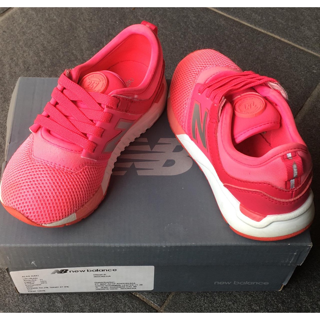 NEW BALANCE Kids Ori Preloved/Sepatu Anak Perempuan