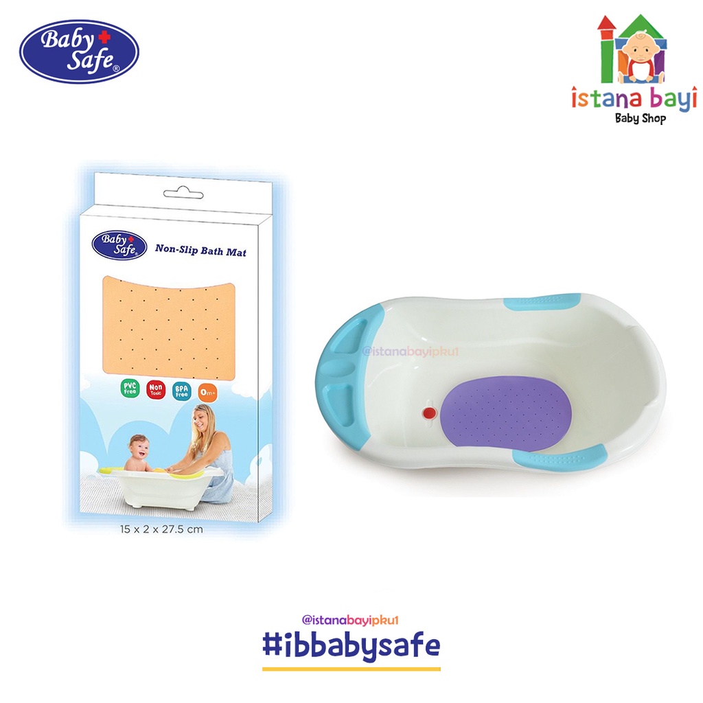 Baby Safe Non Slip Baby Bath Math BT008