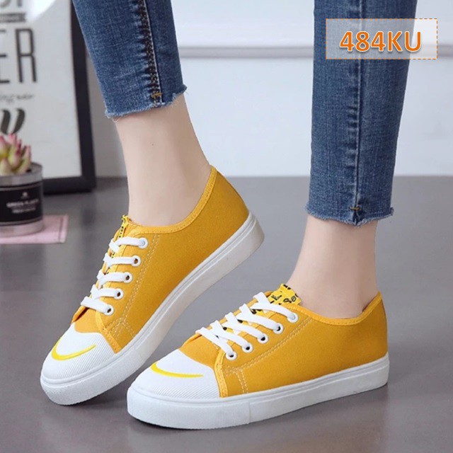 Sepatu Wanita Sneakers Cewek Estele Sole 3 cm (AS132)-4