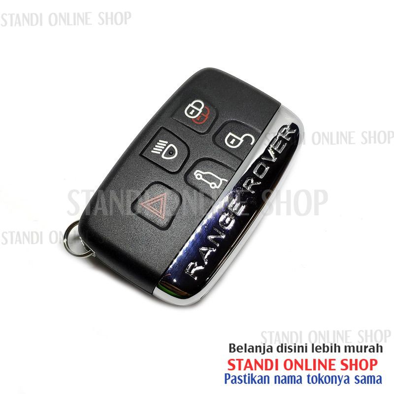 Casing Remote Smart Key Shell Kunci Land Rover Ranger Rover Evoque