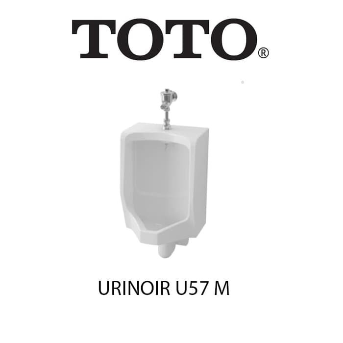 URINAL URINOIR TOTO U57M FULLSET PUTIH