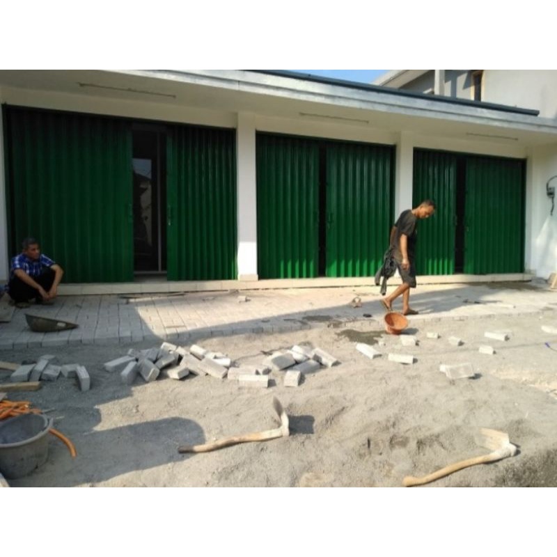 rolling door folding gate