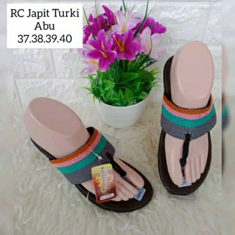 Sandal Turki Japit by cirellie termurah terbaru