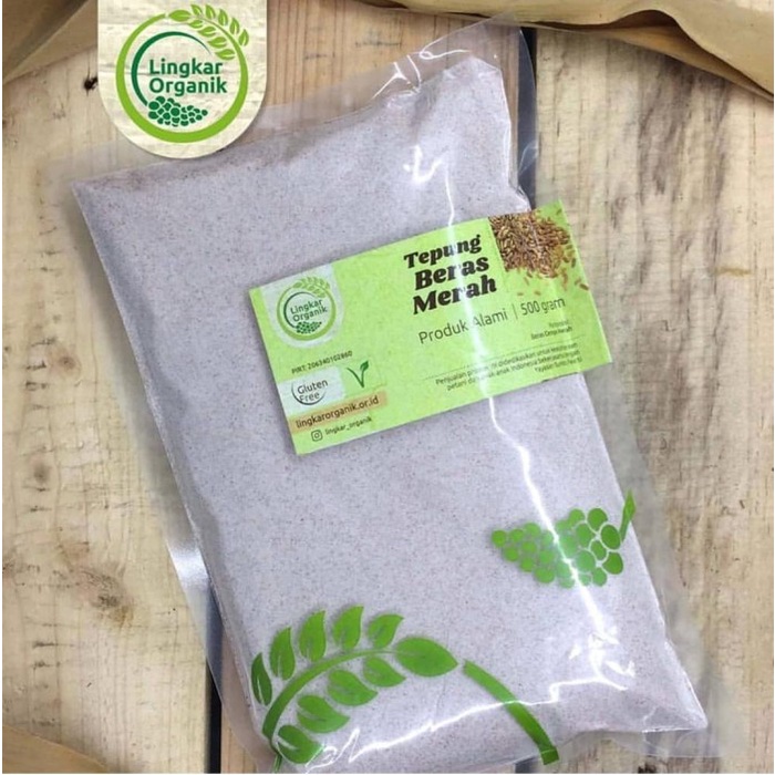 

Ketan-Beras-Tepung- Tepung Beras Merah Lingkar Organik 500 Gram -Tepung-Beras-Ketan.