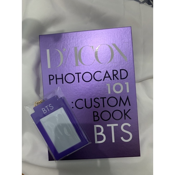 BINDER KEYR / POSTCARD BTS / PHOTOCARD OT7 BTS DICON OPEN SHARING