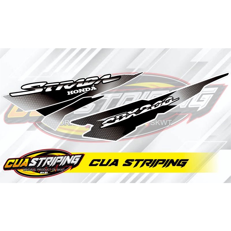 STRIPING TILAM STRADA CBX200 TERLARIS TERBARU