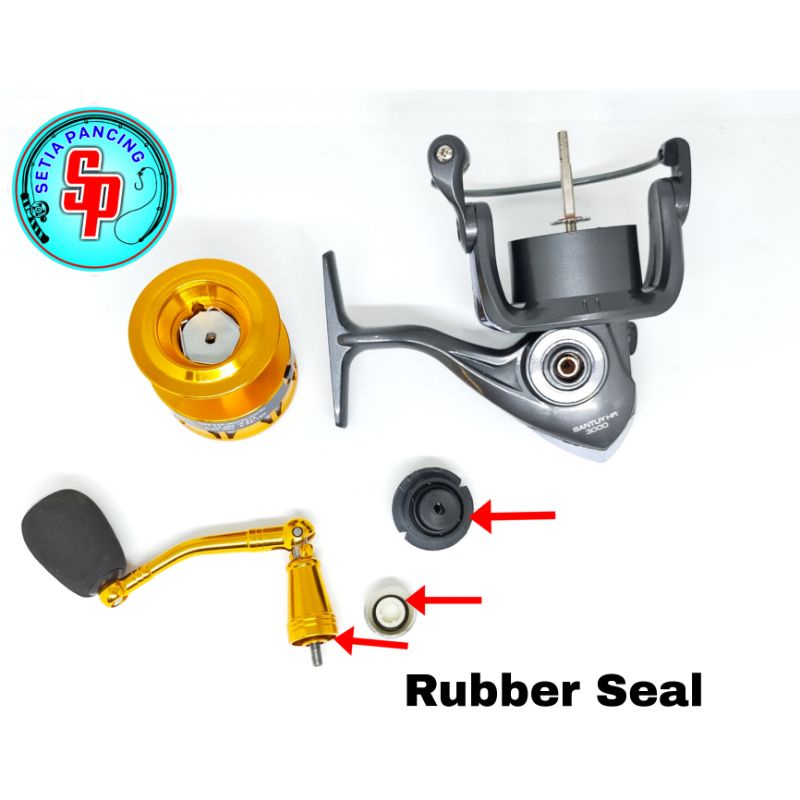 REEL IROLY SANTUY HR 3000 RUBBER SEAL POWER HANDLE