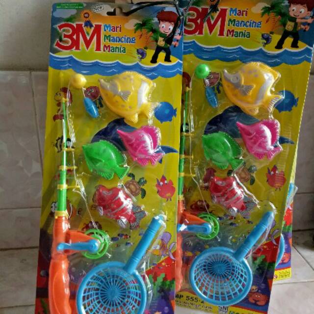 mainan mancing mania pancing ikan