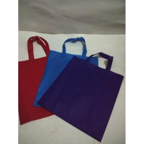 

1pack 38x45x11 Cm Tas Kain Spunbond Goodie Bag Kantong Goody Souvenir si Acara Isi 12pcs ✅ BKT