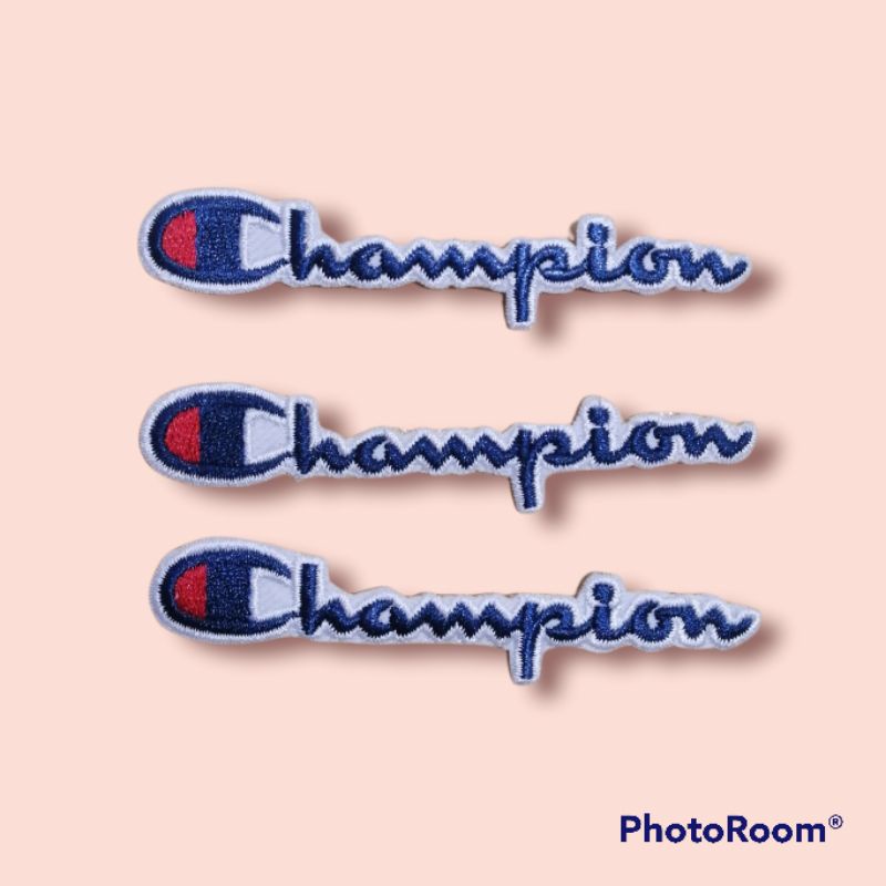 Iron Patch Logo Champion