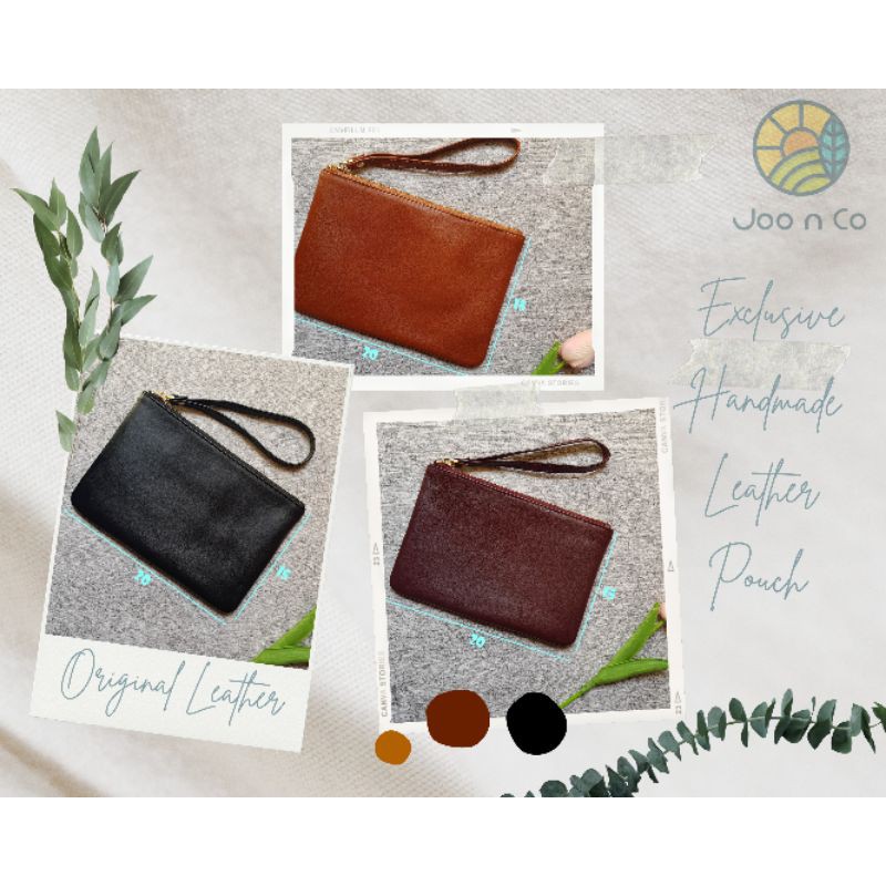 Dompet Kulit Asli / Clutch Kulit Kwalitas Premium