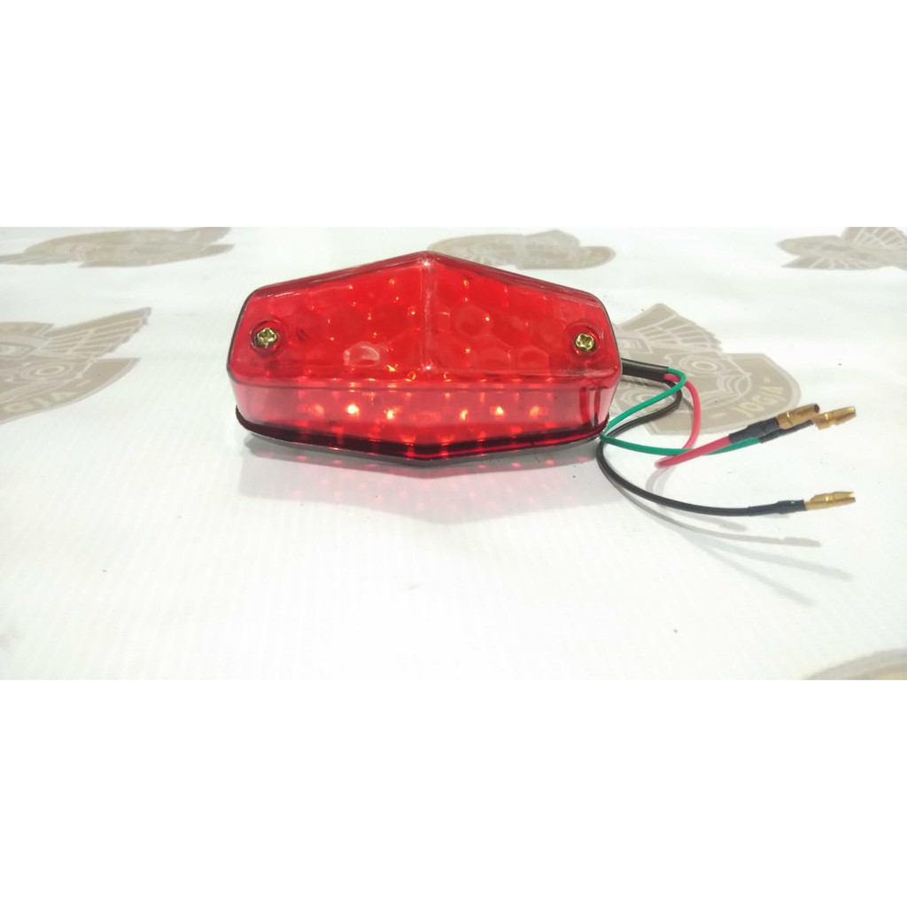 Stoplamp BSA LED Stoplamp Lampu stop BSA LED merah