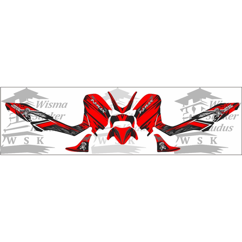 Stiker Decal Nmax New / Stiker Nmax New / Stiker Decal Nmax All New / Stiker Decal Nmax 2020-2022