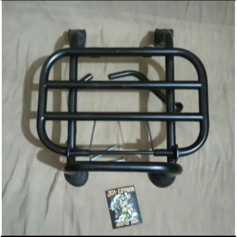 Front rack vespa px super sprint exel exclusive ps dll. Aksesoris vespa klasik