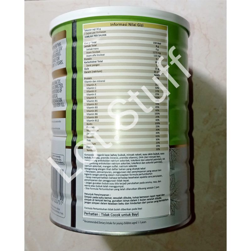 Nature One Dairy Organic Step 1-3 900gr Susu Bayi Batita/Susu Organik-1