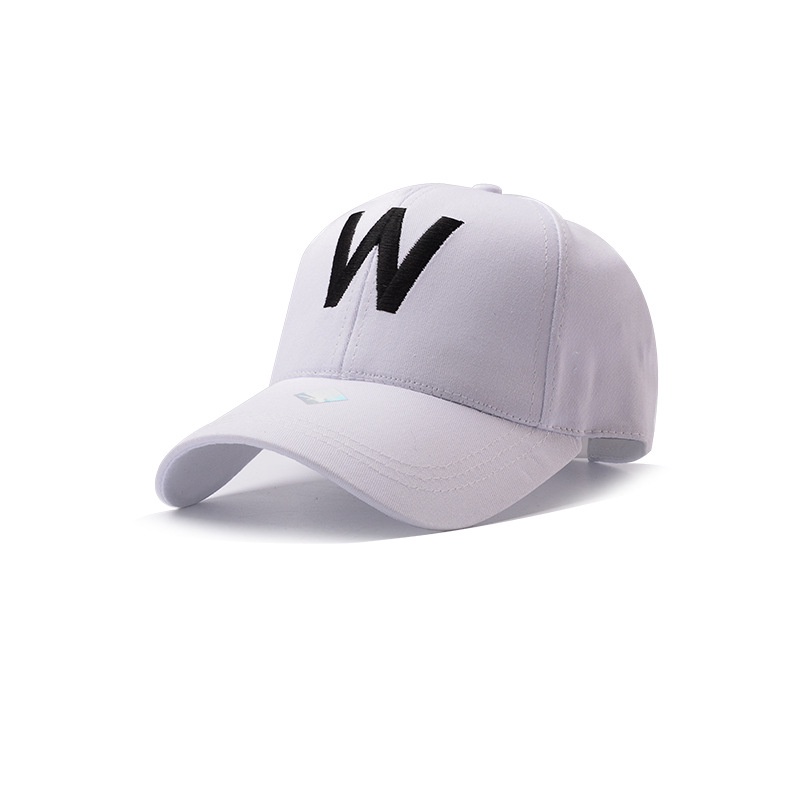 Topi Baseball Motif Huruf W Untuk Pria Dan Wanita