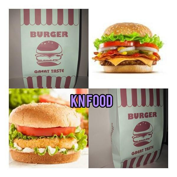 

Ready Goodie Bag / Paper Bag Kantong Burger Merah Putih -Kantong Burger Kecil- 100 Pcs Berkualitas