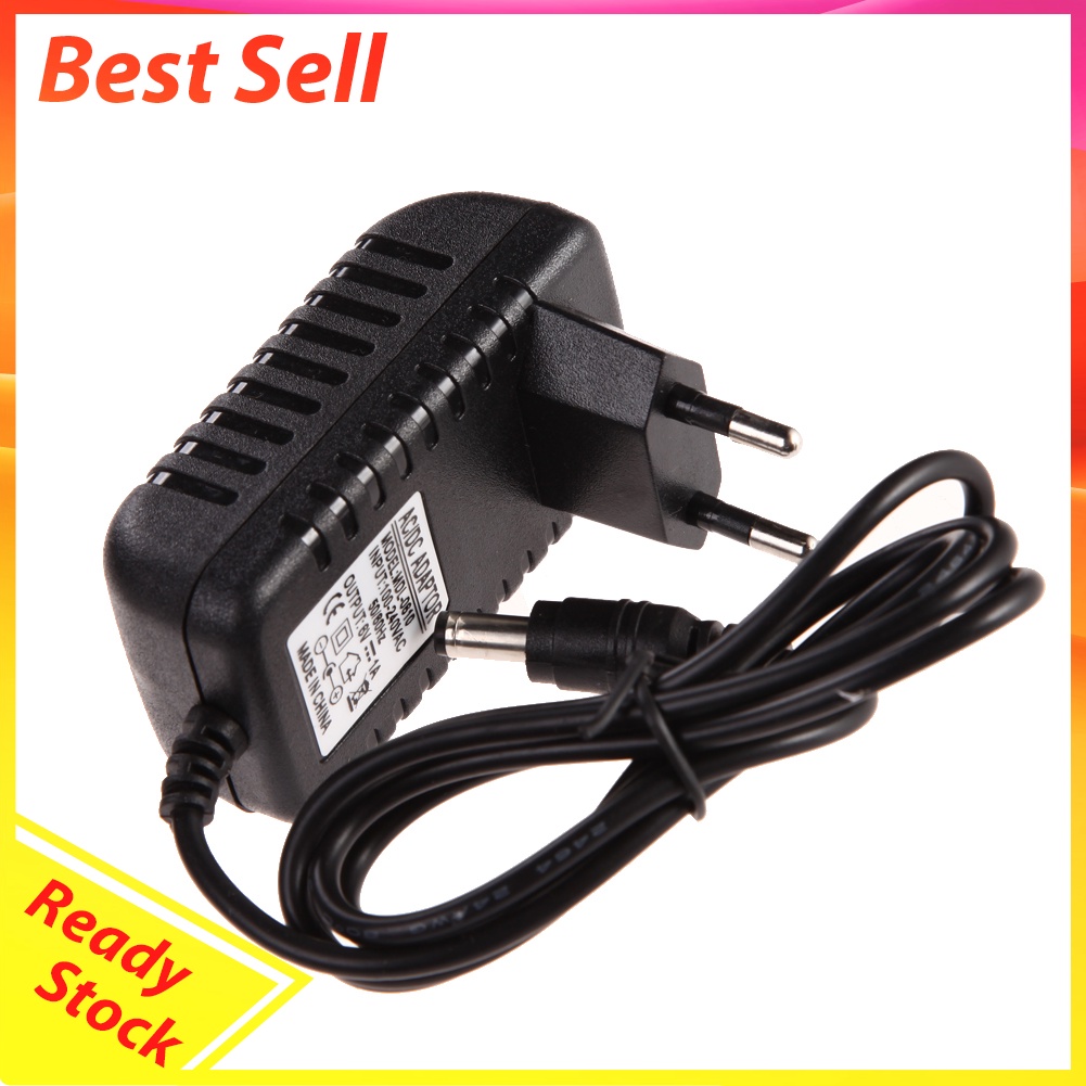 AC 100-240V Converter Adapter DC 5.5 x 2.5MM 6V 1A 1000mA Charger EU Plug