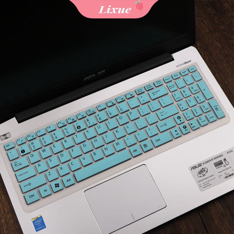 Lixue Pelindung Keyboard Silikon 15.6 &quot;Untuk Asus X541U X554L X541N A556U A555L S5 / S7 Vs / Vt / Vm / Gl502