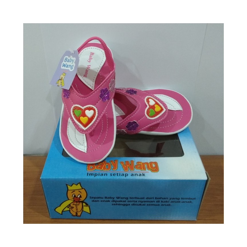 Sepatu Anak - Sepatu Baby Wang Remy Pink - Sepatu Sandal Anak Perempuan
