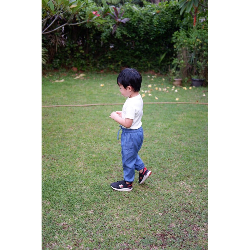 KIDDIEPODS - Denim Jogger Pants / Celana anak perempuan / Bawahan Anak perempuan 1-10 tahun / Celana Jogger anak perempuan