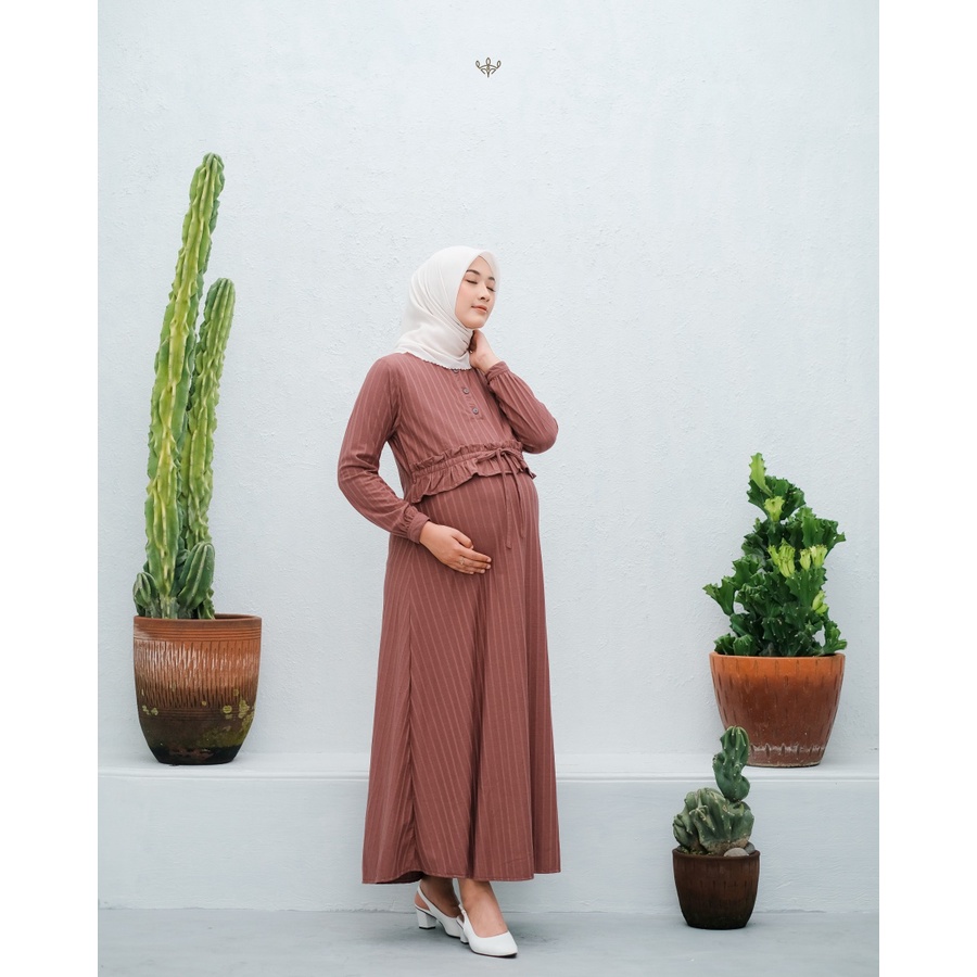 Wimi.id Shireen Dress | Baju Ibu Hamil dan Menyusui