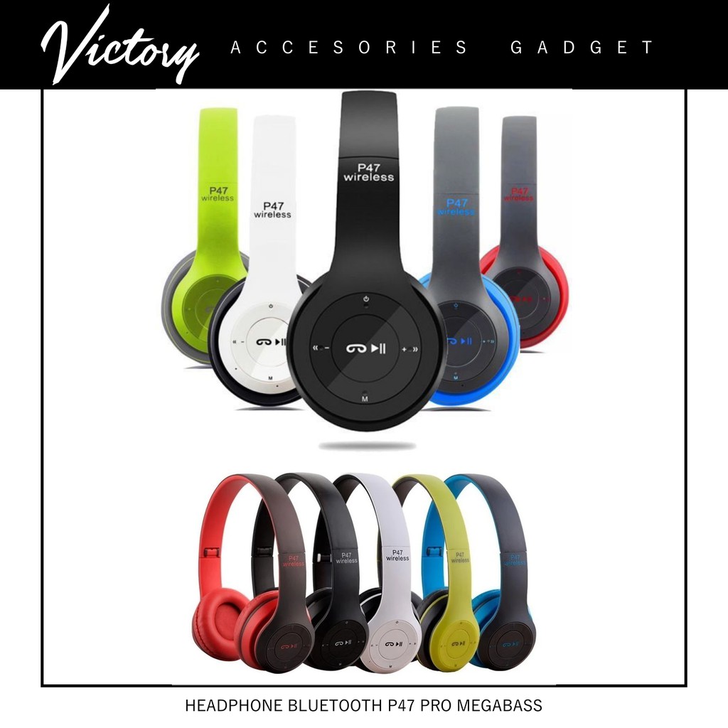 Headphone Bluetooth P47 PRO  Megabass