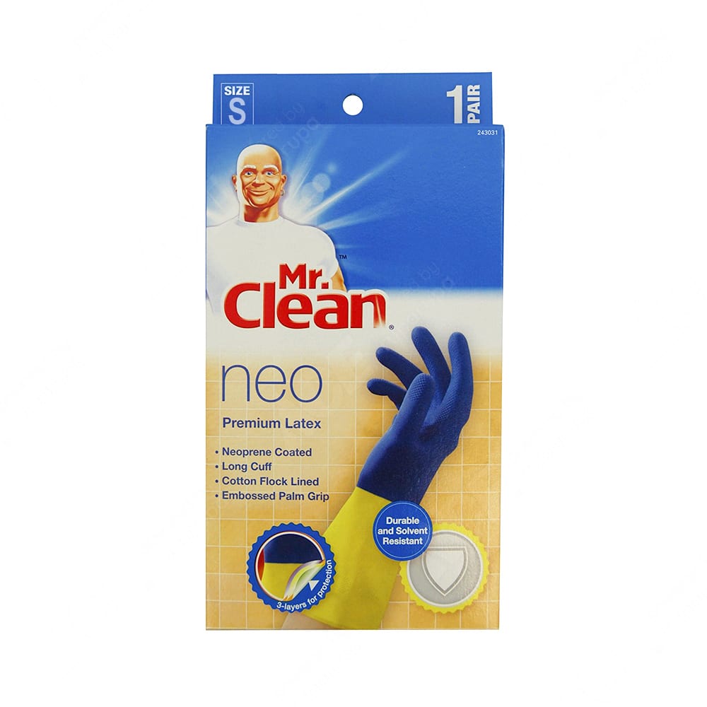 ACE Mr.clean Neo Sarung Tangan Karet Ukuran S