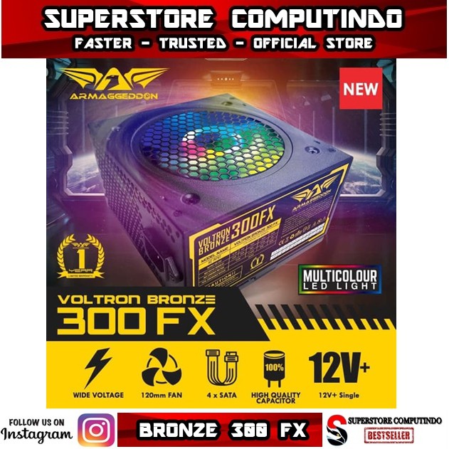 Armaggeddon Voltron Bronze 300FX-600 Watt - Multicolour LED Light