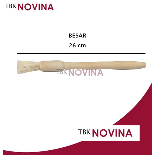 Kuas Kayu Nastar Kue Kering / Kuas Mentega Oles